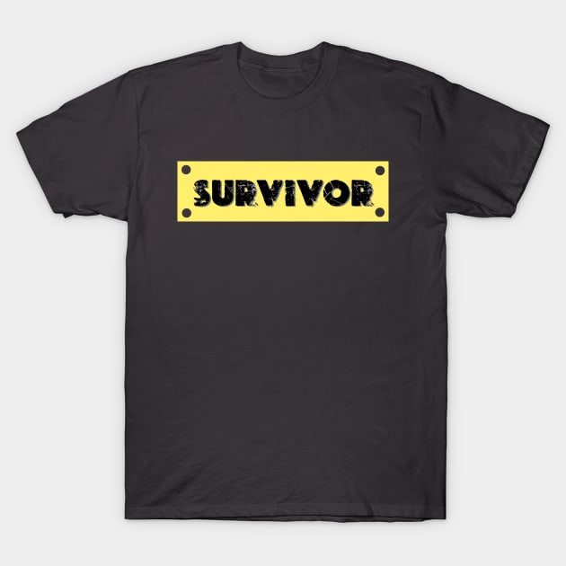 Hate Survivor T-Shirt by Lamink